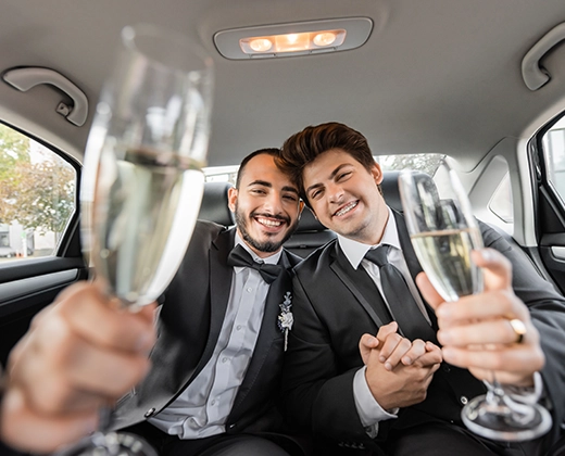 Elegant transportation for prom night celebration | Top Class Chauffeurs, luxury limo, professional chauffeur